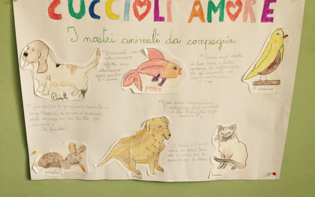 I NOSTRI ANIMALI DA COMPAGNIA