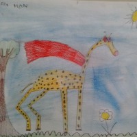 giraffa man