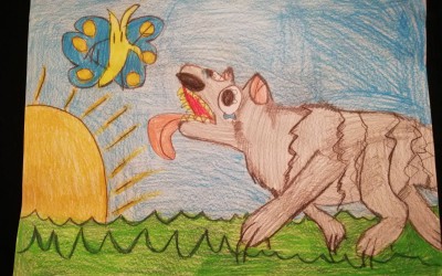 Wolfy delle farfalle. Storiella di un Lupo.